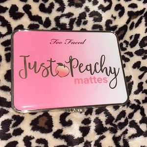too faced just peachy mattes